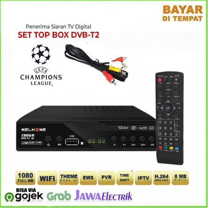 PROMO Set Top Box DVB-T2 VISERO VTV-A1 Receiver Full HD