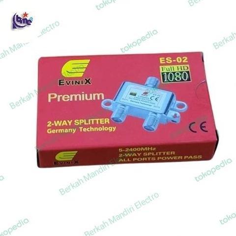 Splitter TV 2 Way - Splitter TV Digital 2 Way - Splitter Skyview 2 Way