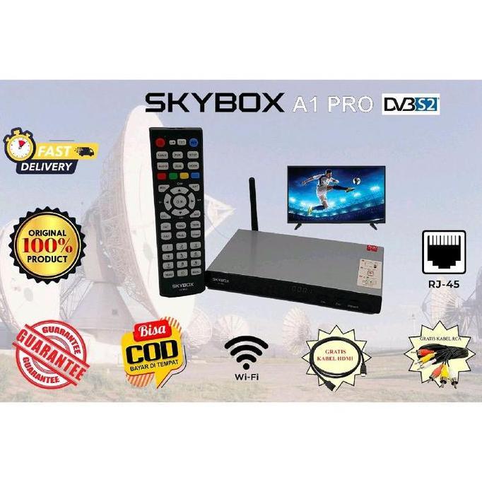 Skybox A1 Pro receiver parabola H.265 combo