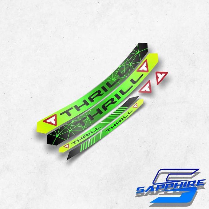 stiker sepeda sticker decal thrill