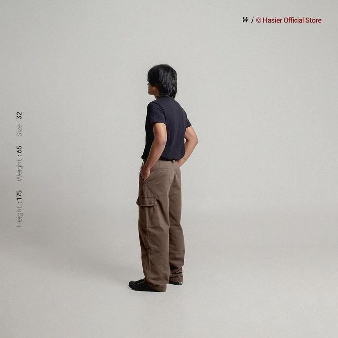 Grosir Hasier Wide Fit Cargo Pants | Celana Cargo Pria