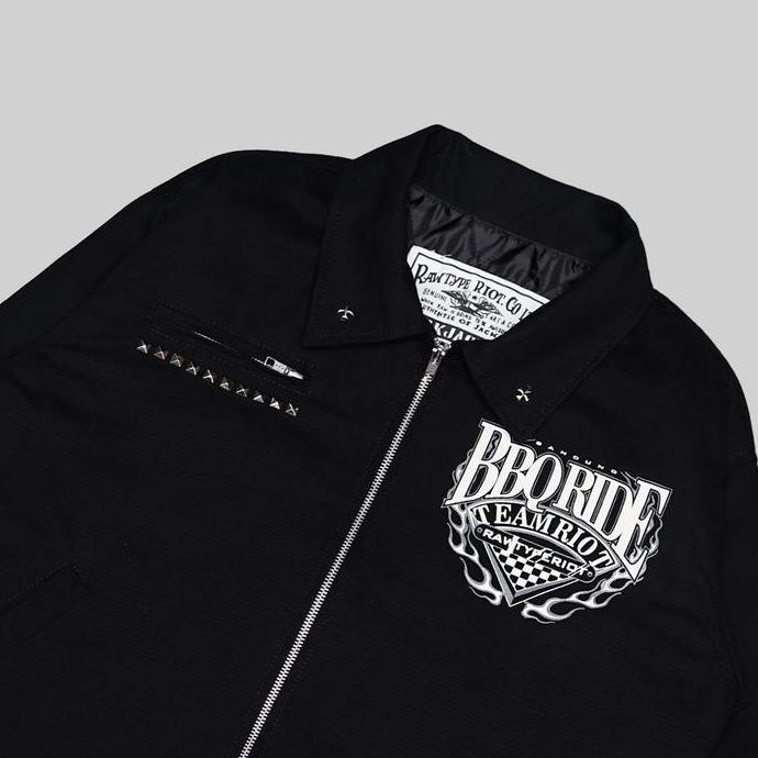 Promo Rawtype Riot Bbq Ride X Rtr Work Jacket - Black