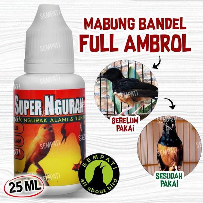 Sempati Super Ngurak Super Kicau Vitamin Burung Penumbuh Bulu Mempercepat Ngurak Menuntaskan Bulu Ma