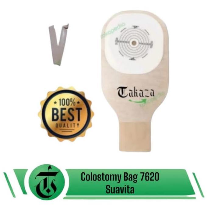 Colostomy Bag / Kantong Kolostomi Suavita 7620 Opak