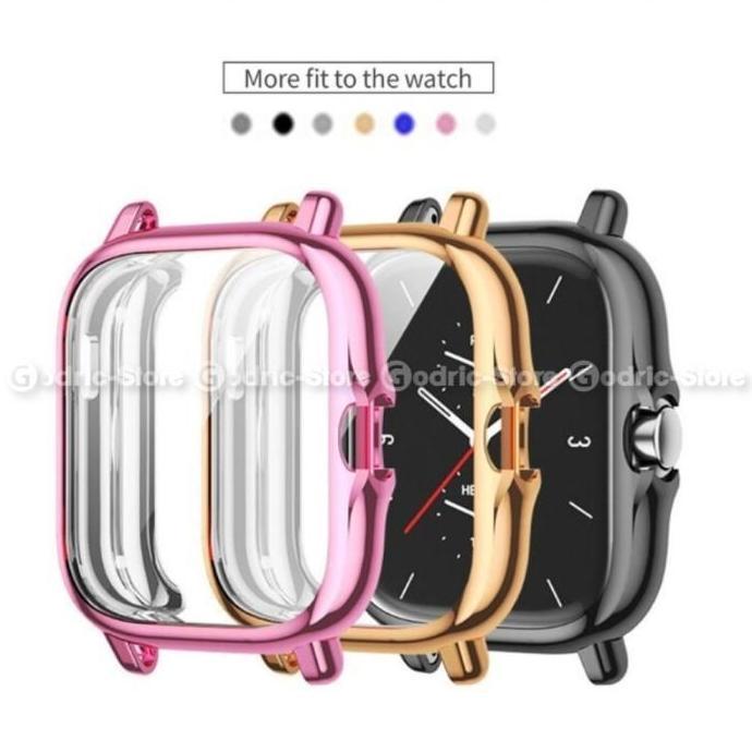 SIKAI Rubber Case Soft Bumper Cover Screen for Amazfit GTS 2 2e GTS2