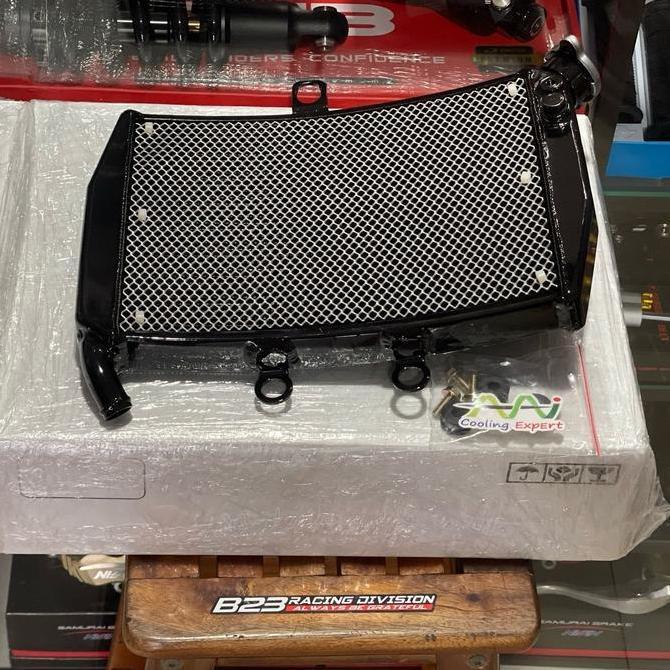 Radiator Gambot Aai Rrt Speed Curve Ninja R Ss Gambot Ninja Ss Radiator Pendingin Mesin Coolant Asli
