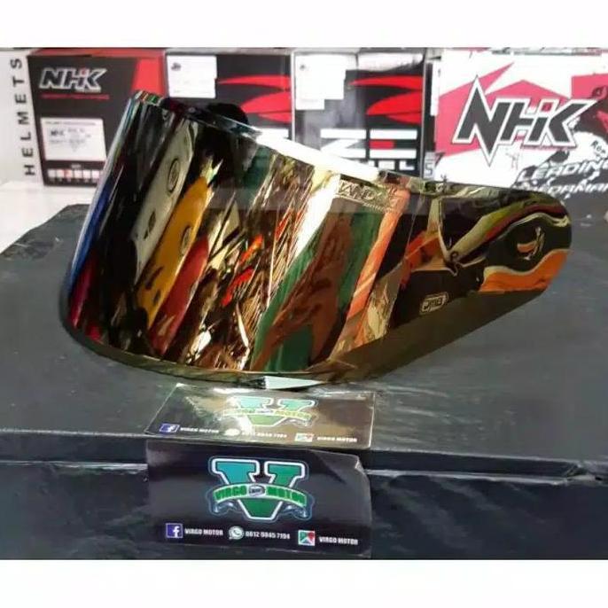 VISOR NHK GP 1000 IRIDIUM GOLD
