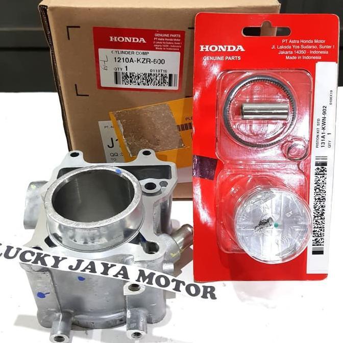 Blok seher Vario 125 fi injeksi KZR plus piston kit KWN old lama original