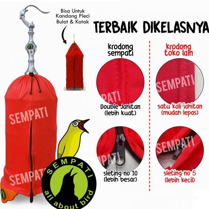 SEMPATI PLECI KERODONG SANGKAR KRODONG SANGKAR KRODONG BURUNG KRODONG PLECI BULAT KOTAK EKONOMIS SEM