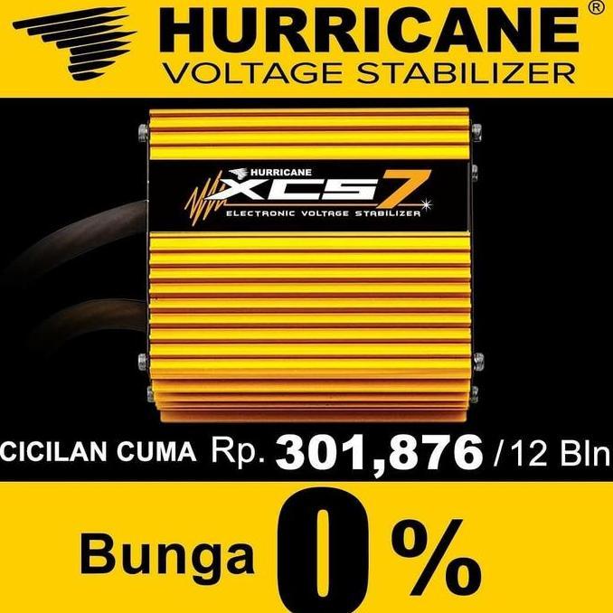 Hurricane XCS 7 FREE xcsR Mtr Gransi 7thn ORI XCS7 XCS5 XCS 5 XCS3 ECU