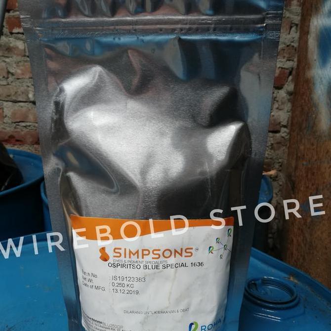 SIMPSONS Ospiritso Blue Special Pewarna Minyak