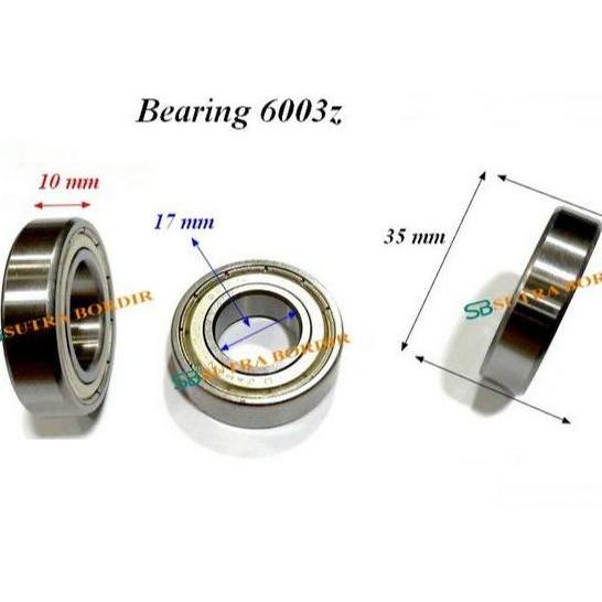 Bearing 6003Z Koyo Japan Ball Bearing 6003Zz Koyo Jepang Bearing 6003Z Ball Bearing 6003Zz Cover Bes