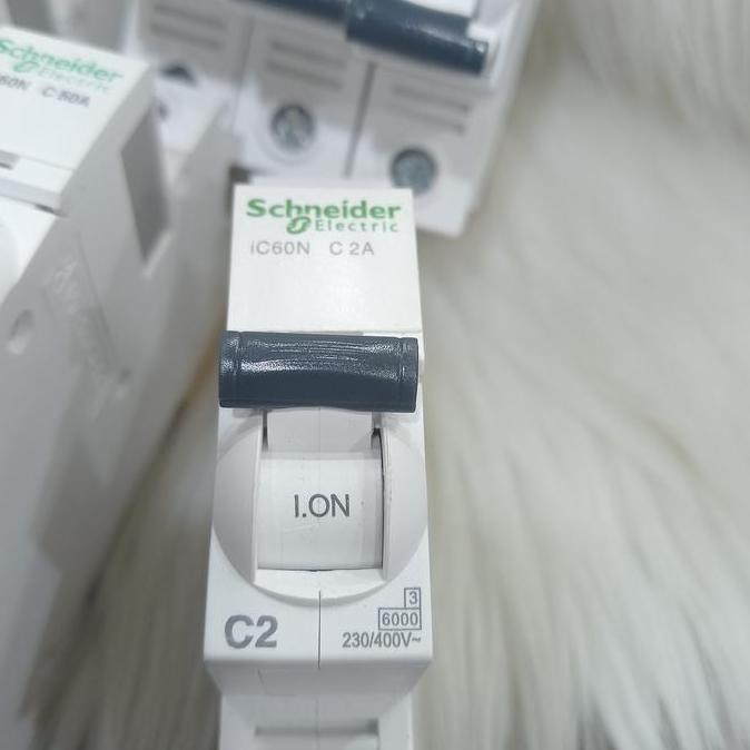 Terjangkau Mcb Schneider Original Ic60N 2A 1Phase/Mcb Schneider