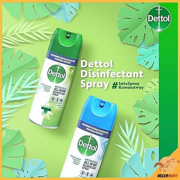 ORIGINAL Dettol Disinfectant Spray 450ml / Dettol Desinfektan Spray / HELLOMARTID