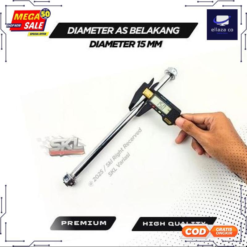 Berkualitas AS RODA DEPAN BELAKANG JUPITER MX KING, MX OLD, MX NEW MODEL PROBOLT - RO30-0311 2025 CO