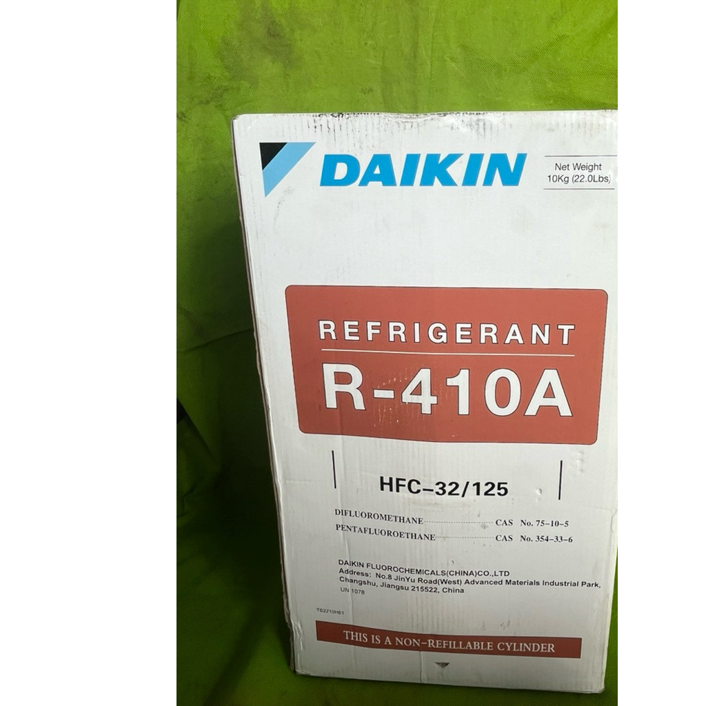 Refrfrigrant Freon R-410A 10Kg Daikin Original 100%