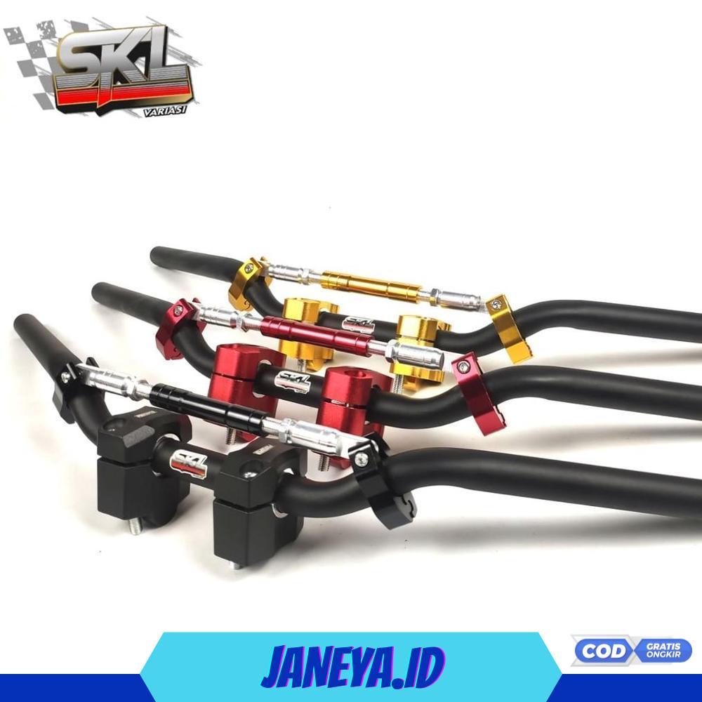 Berkualitas Stang Setang Stir Motor Rzr Racing Custom Balap Road Race Universal Motor kualitas Tebal