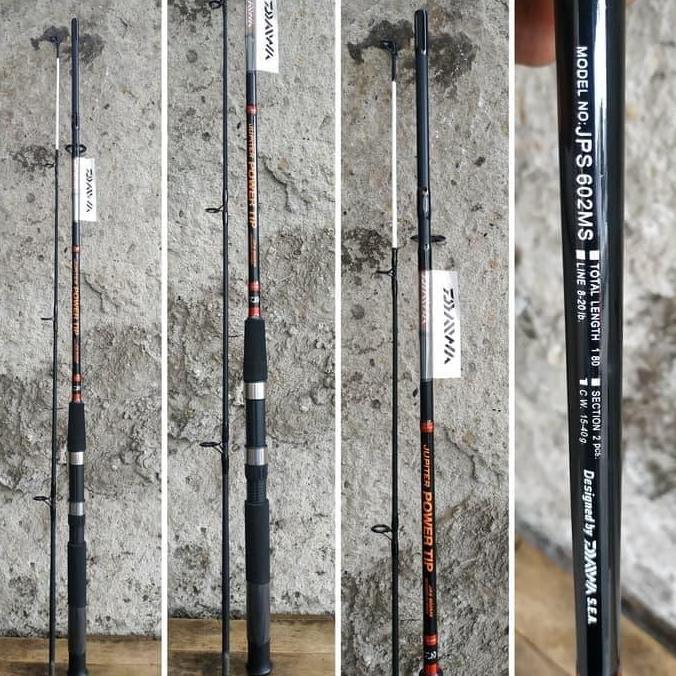 elimasanuk - joran pancing daiwa jupiter power tip carbon 180cm terlaris