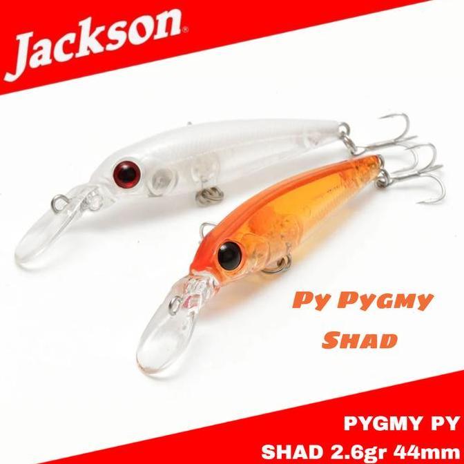 TERBARU - Jackson Py Pygmy Shad Sinking Lure 2.6gr 44mm