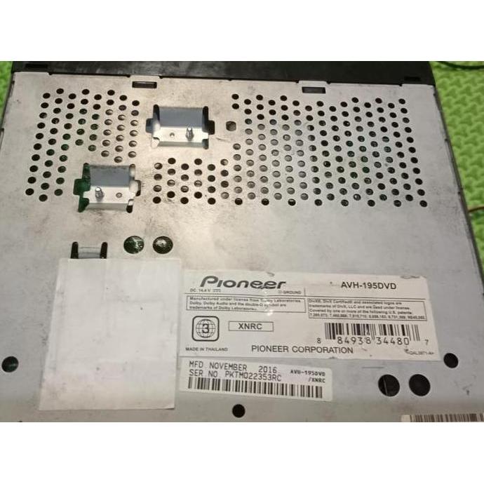 Head Unit Mobil Radio Universal Pioneer AVH-195DVD Sudah Bluetooth | Dengan Bonus Soket