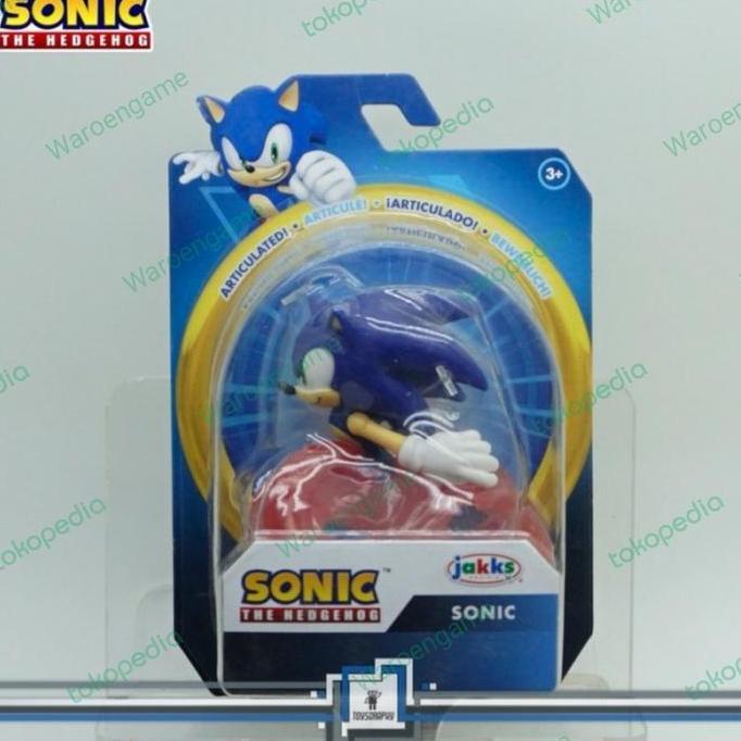Sonic The Hedgehog SONIC Running Action Figure 2,5 Articulated Jakks