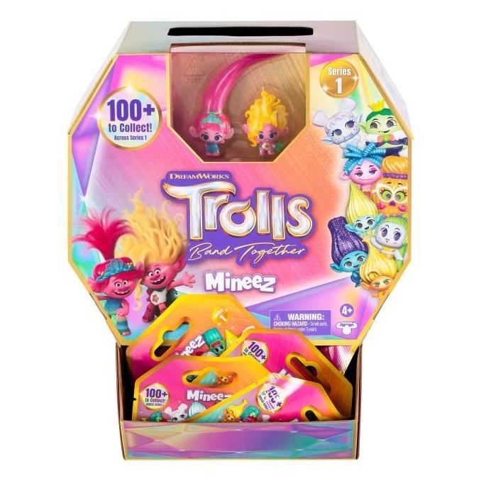 Mainan Mini Figur Trolls Mineez 2 Trolls (Blind Pack)