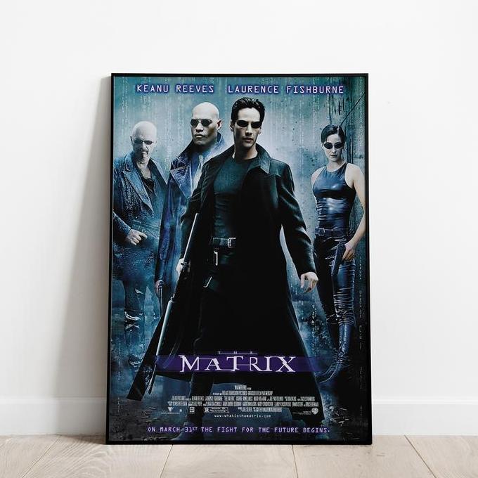 Poster Film The Matrix Frame Blok