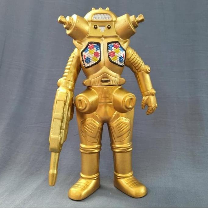 Figure King Joe Golden Monster Kaiju ultraman 20cm Vinyl lentur