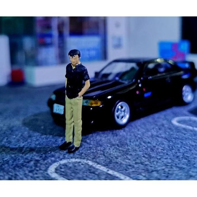 Figure 1 64 Initial D Takeshi Nakazoto ama Maket Hot Wheels Myogi