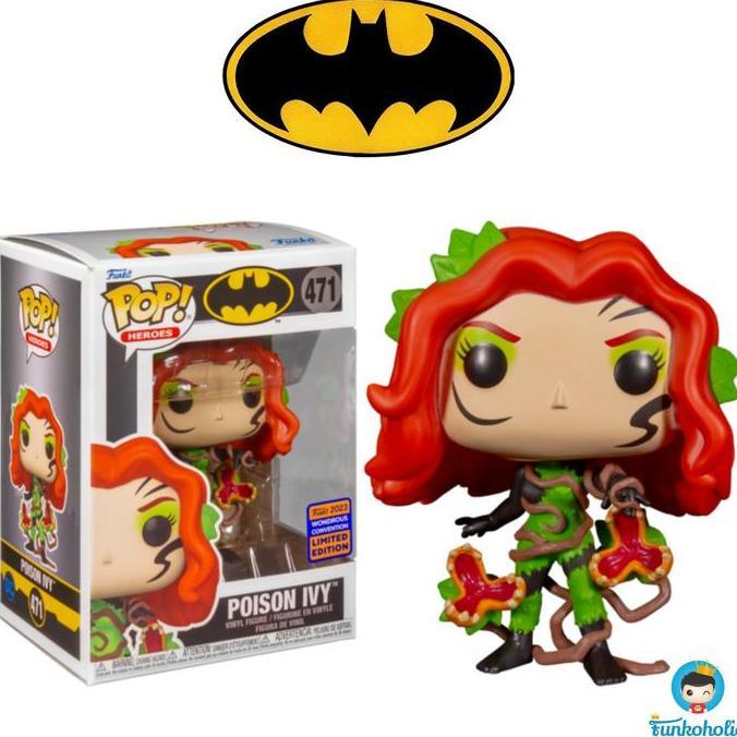 Funko POP Heroes Batman - Poison Ivy with Plants WONDERCON EXCLUSIVE