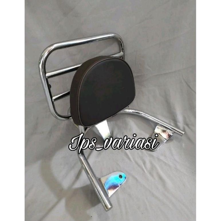 backrack benelli panarea plus busa/bantalan aksesoris motor benelli panarea 125