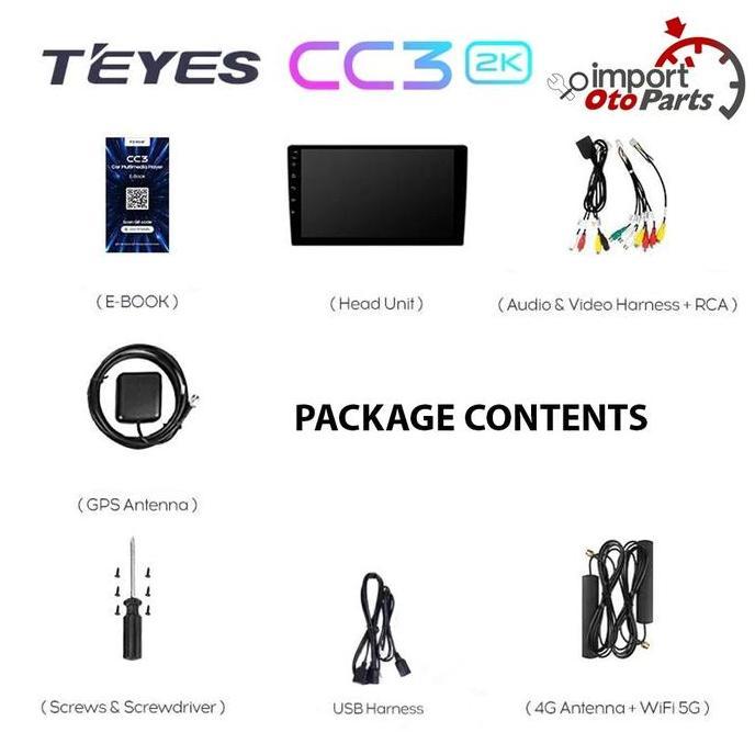 Head Unit Android TEYES CC3 2K