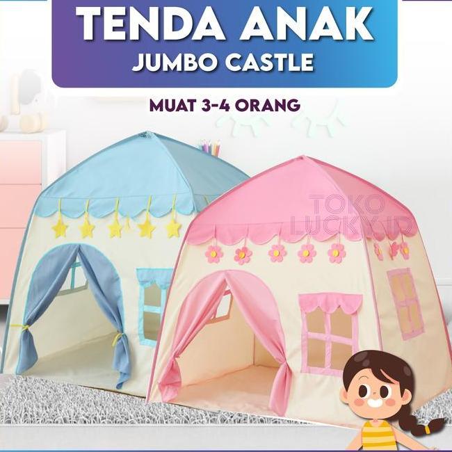 Tenda Mainan Anak Tent Playhouse Princess Castle Jumbo