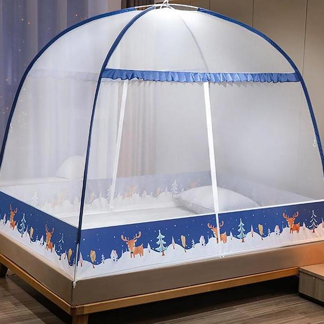 Kelambu Jumbo Kelambu Lipat C Kelambu Gantung Jumbo Tempat Tidur Dewasa King Kelambu Lipat Dewasa 20