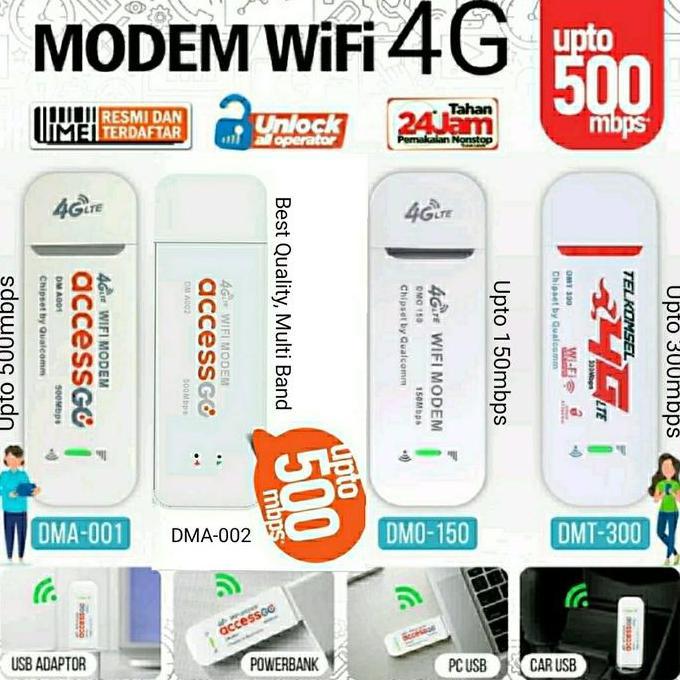 Modem Dongle Wifi 4G LTE, unlock. usb mifi