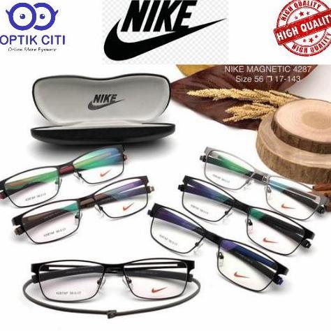 Frame Kacamata Pria Nike Magnetic Sporty 4287 Grade Original Terlaris