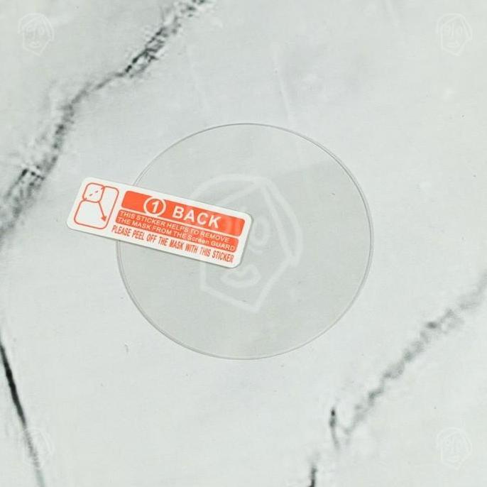 Universal Tempered Glass Bulat Jam Tangan Smartwatch 23-46mm Protector