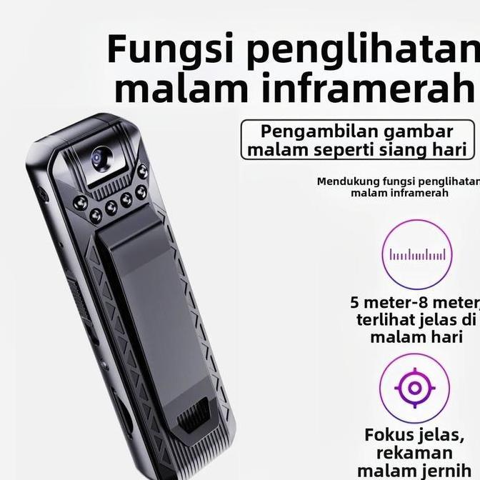 Jantikenaga - Recorder Pen Kamera HD Perekam Suara Pintar Olahraga Rapat