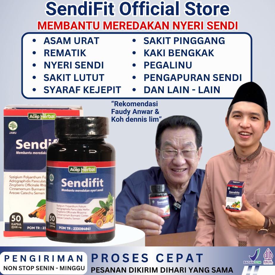 Bahreee_ - SendiFit Acep Herbal Original Atasi Nyeri Sendi Lutut Asam Urat Rematik BPOM