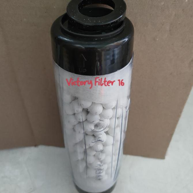 VICTORY FILTER 16 CARTRIEGE BIO CERAMIC BALL FILTER AIR BIO ENERGI 10 INCH UNTUK MENYEGARKAN RASA AI
