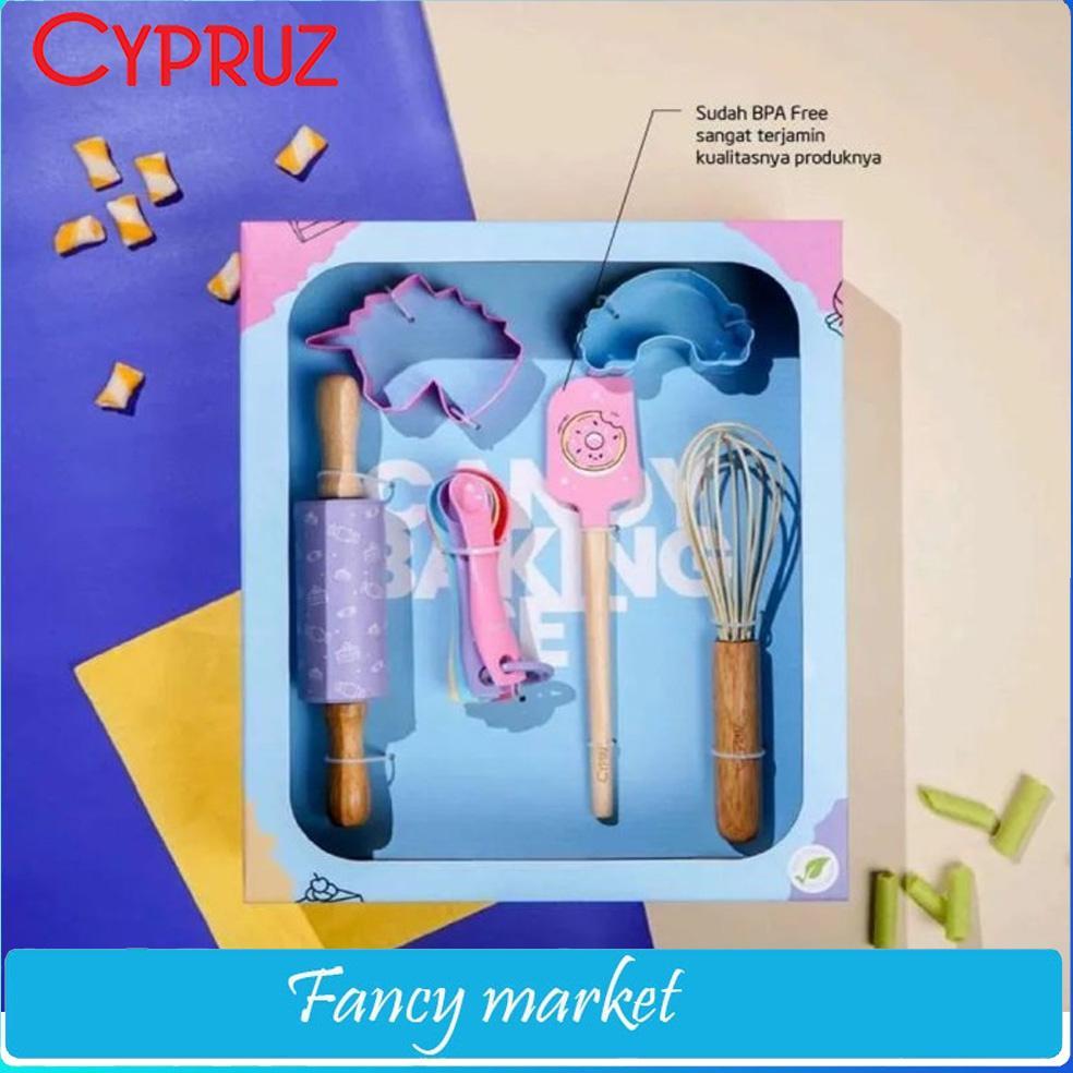 Argipratamashop - Spatula Cypruz Candy Utensil Set Baking Tools 1 Pcs - Alat Baking Set