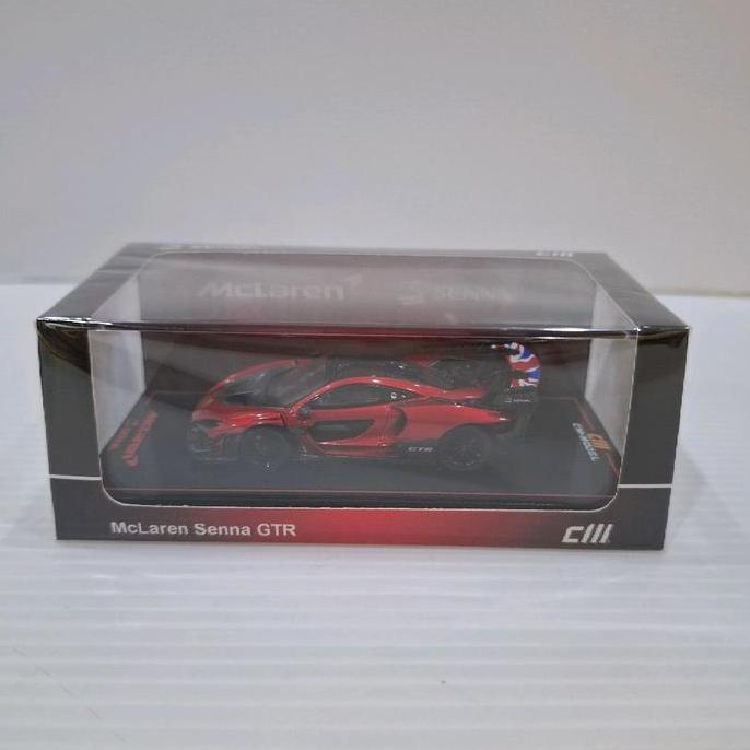 CM Model Mclaren Senna GTR Red