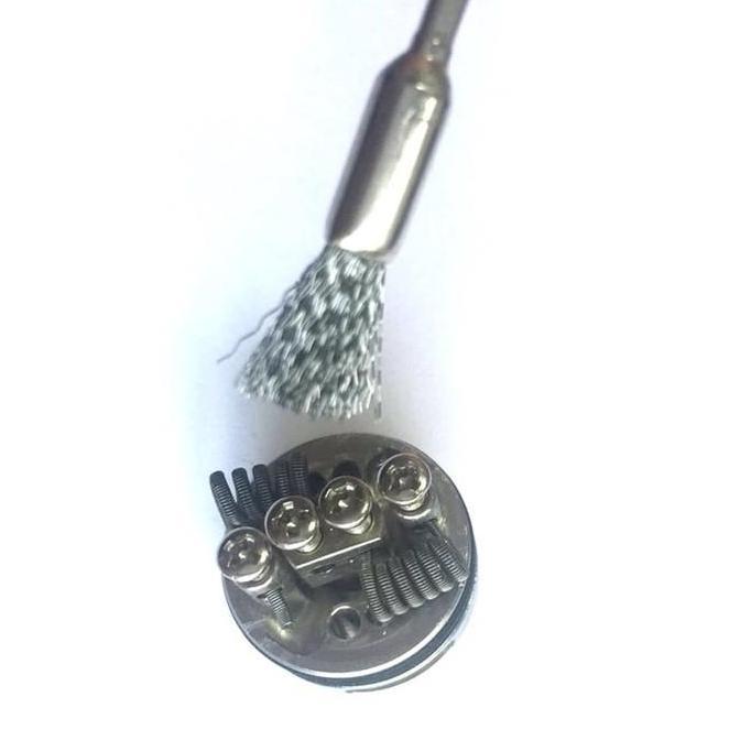 SIKAT KAWAT VAPE / KUAS PEMBERSIH COIL BRUSH MINI LIQUID VAPE MOD RDA
