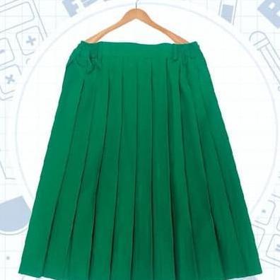 Rok Sekolah Hijau Pendek Rok Seragam Sekolah Anak
