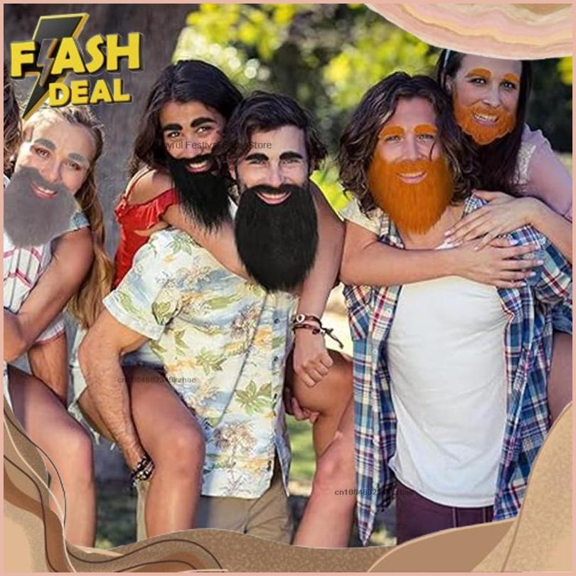 Trending Jenggot Palsu /Jenggot Imitasi Palsu Hitam Untuk Kostum Cosplay Halloween /Fake Beard Panja