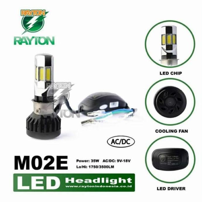 CIONALL_SHOP - LAMPU LED MOTOR RTD 6 SISI & 3 SISI ORIGINAL RAYTONTLAMPU LED MOTOR RTD 6 SISI & 3 SI