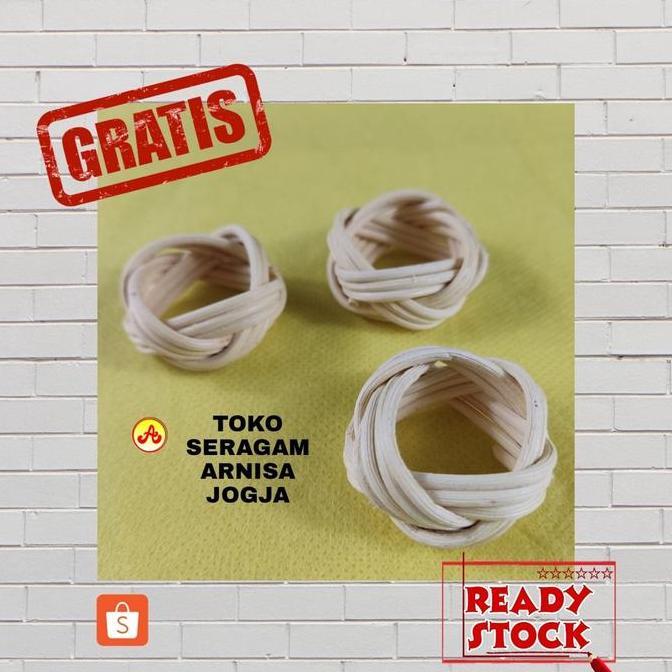 [BISA COD] Hasduk HW Athfal / Hasduk Pita Kuning / Hasduk Hw SD