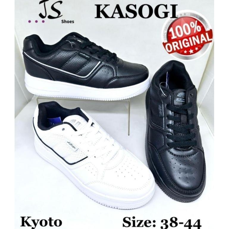 KASOGI KYOTO - SEPATU SNEAKERS TALI PRIA DEWASA MERK KASOGI ORIGINAL