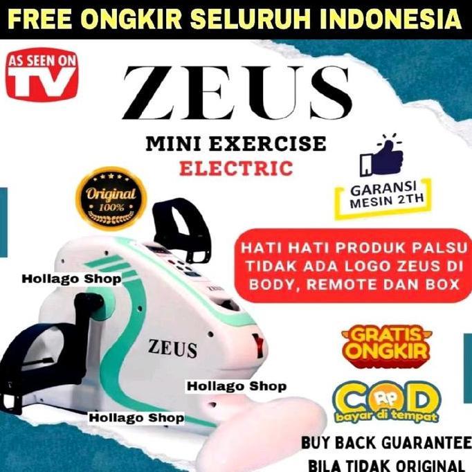 Zeus Mini Exercise Electric Bike - Sepeda Statis Mini ORIGINAL 100 % CO