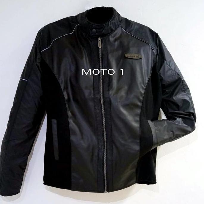 DR247 - Bikers Leather Jaket Honda One Heart Original